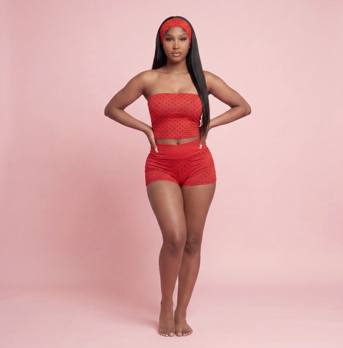Polka Dot Dream Shorts Set