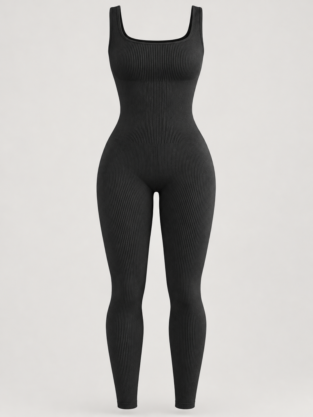 Snatched Babe Textured Seamless Jumpsuit