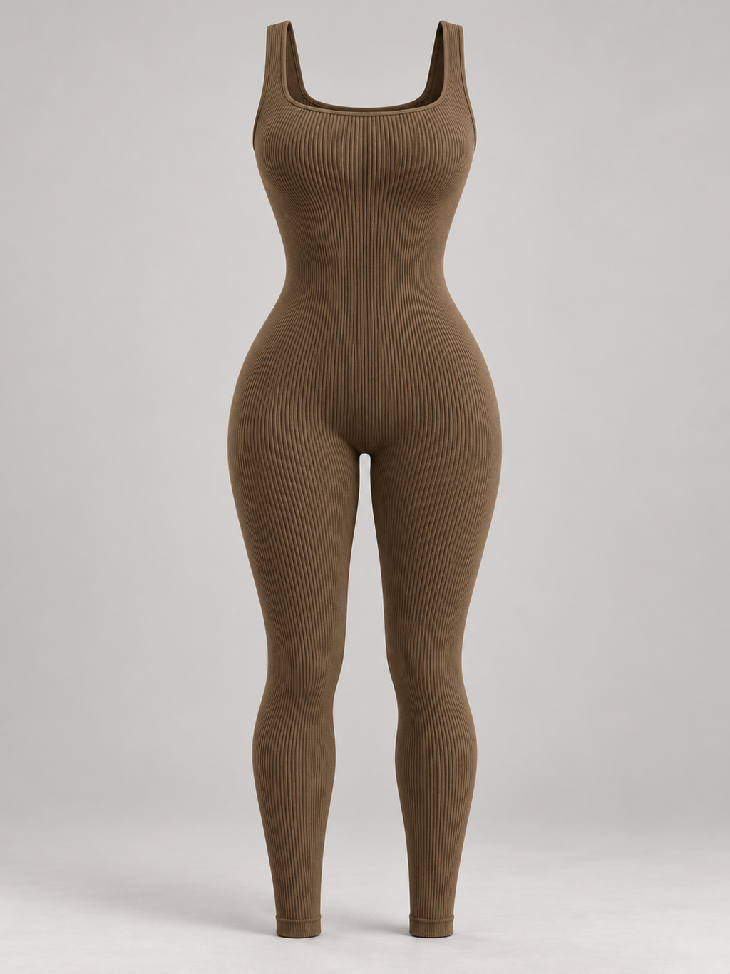 Snatched Babe Textured Seamless Jumpsuit