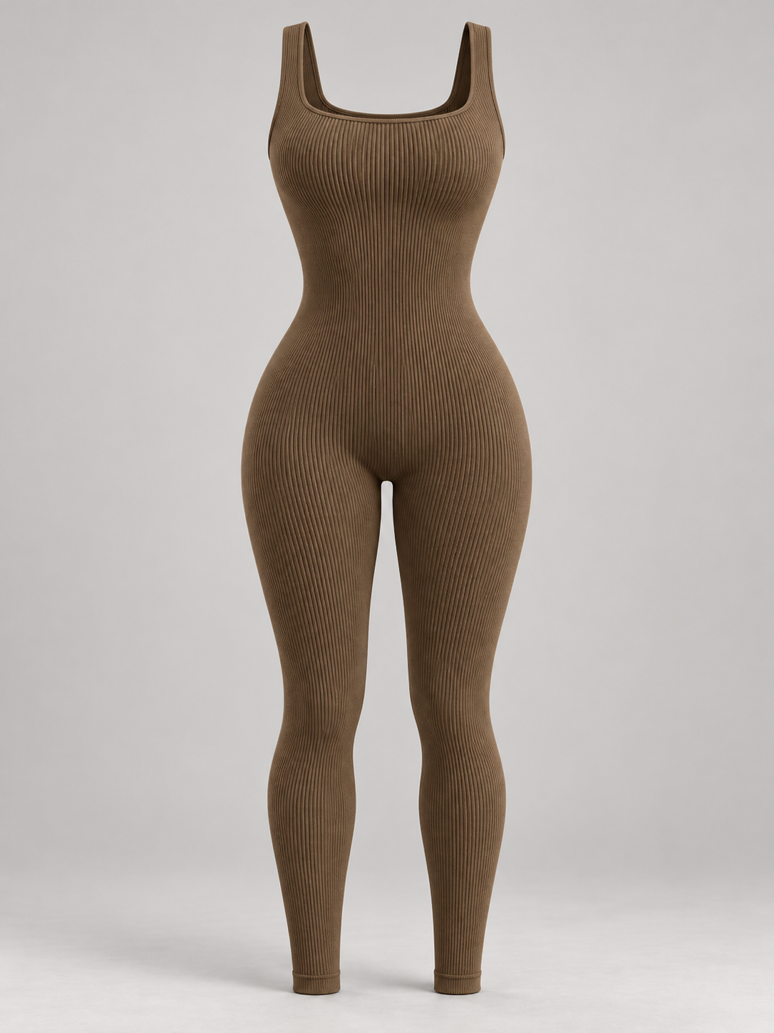 Snatched Babe Textured Seamless Jumpsuit