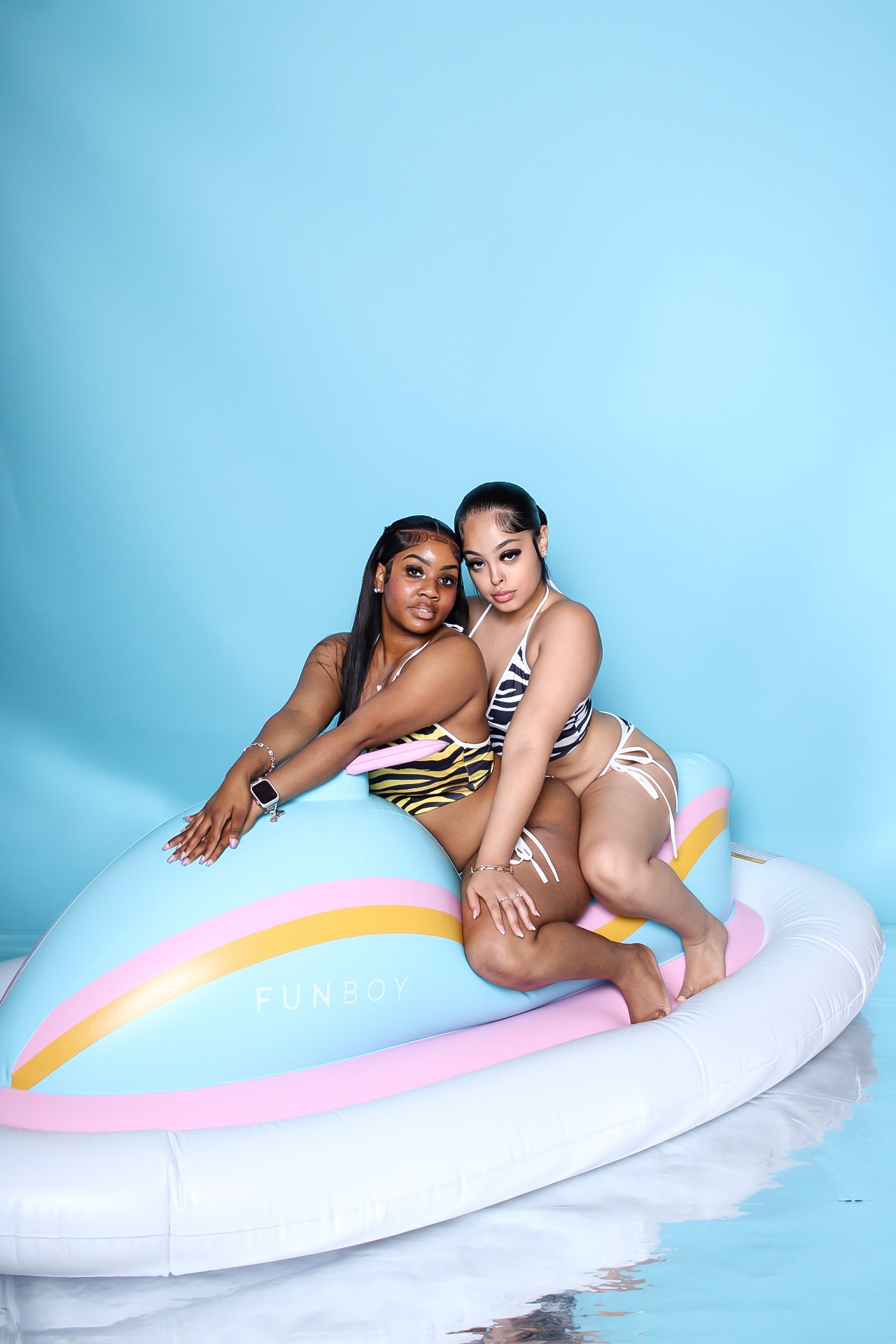 Zebra Muse 3-Piece Tankini Set
