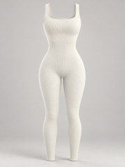 Snatched Babe Textured Seamless Jumpsuit