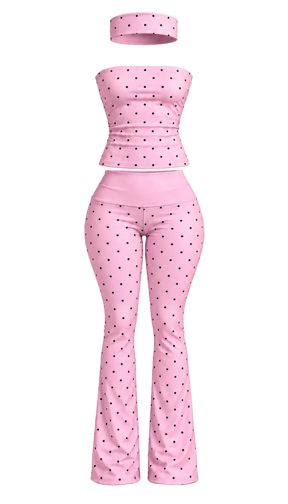 Polka Dot Dream Flare Leggings Set